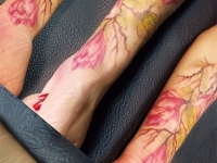 Акварель, cover-up